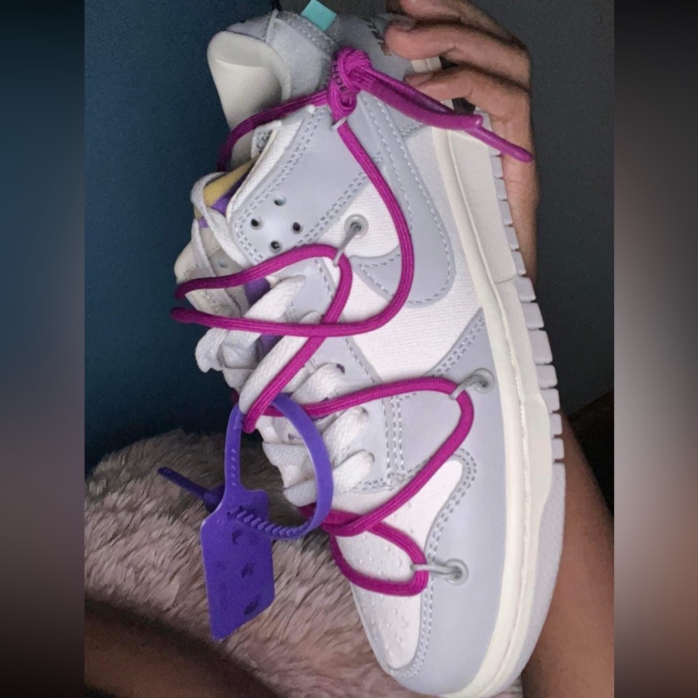 Off White dunks size 7 & 8 been worn